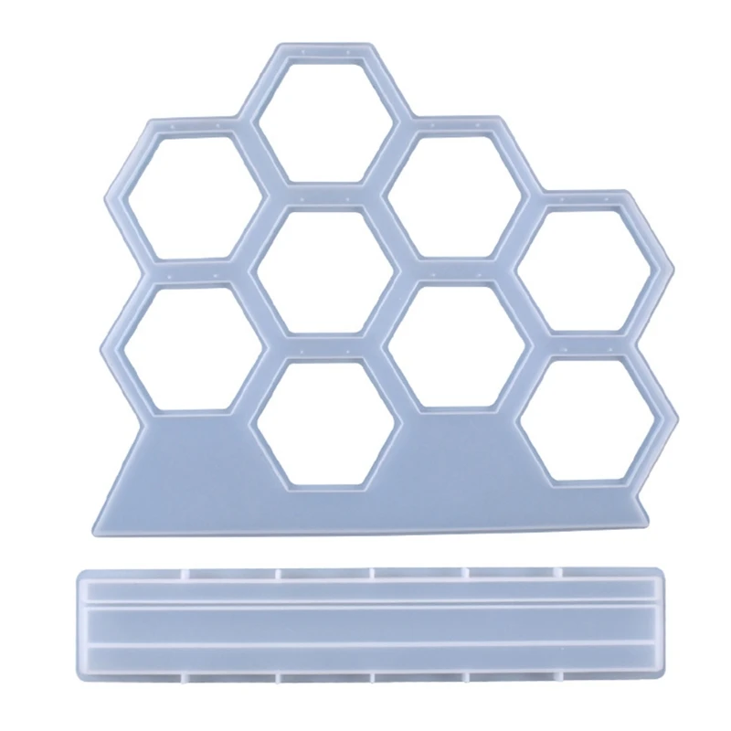 

Стеллаж для показа ювелирных изделий, стеллаж для сережек в форме Шестиугольника, стеллаж для подставки, инструмент для поделок