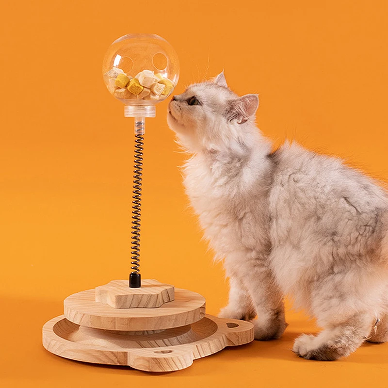 

Cat Dog Interactive Treat Leaking Toy Pet Puzzle Food Leaking Ball Toy Catnip Slow Cat Dog Feeder Fun Pet Products Accessories