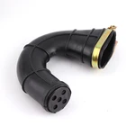 Воздушный фильтр Cyclone Tube для GY6 125cc 150cc 200cc воздухозаборник сапоги ATV Quad Dirt Bike аксессуары для мотоциклов