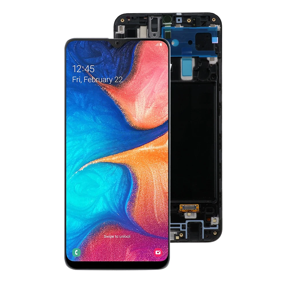 5 шт./партия, ЖК-дисплей для Samsung Galaxy A20 A205 SM-A205F A205G