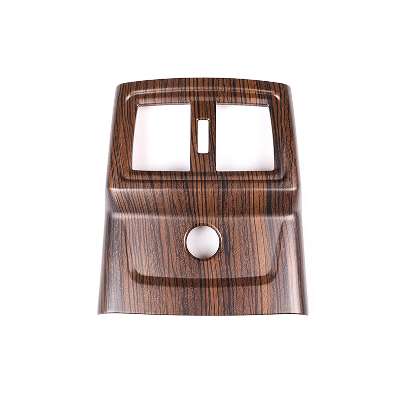 

3 стиля ABS углеродное волокно для BMW X1 F48 X2 F47 2016-2022 Автомобильный задний кондиционер рамка для выхода воздуха декоративный чехол Аксессуары