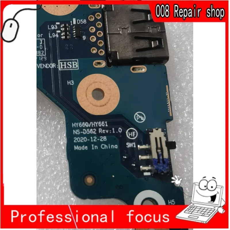 Новый оригинальный для приборов Lenovo 5pro-16 ach6h ноутбука hy660/hy661 ns-d562 плата