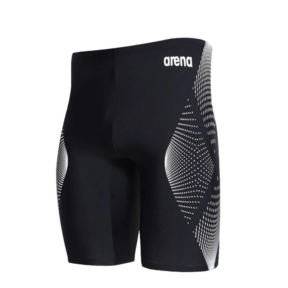 Summer Sports Training Pants Quick Dry Printing Swimsuit Mens Diving Surfing Jammer Swimwear Beach Tights Shorts Swimming Trunks