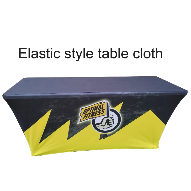 Бизнес уличный скатерть 4 фута/6 футов/8 футов индивидуальные логотипы для рекламы