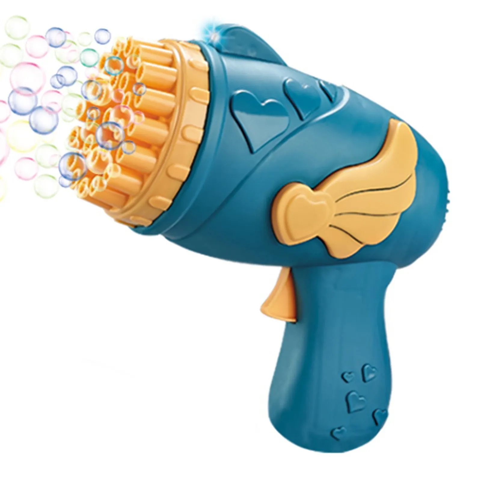 

Toddler Toy War of The Ring Bubble Machine For Kids Bubble Make Machine With 26 Hole Bubble Bath Toy Educational Automatic
