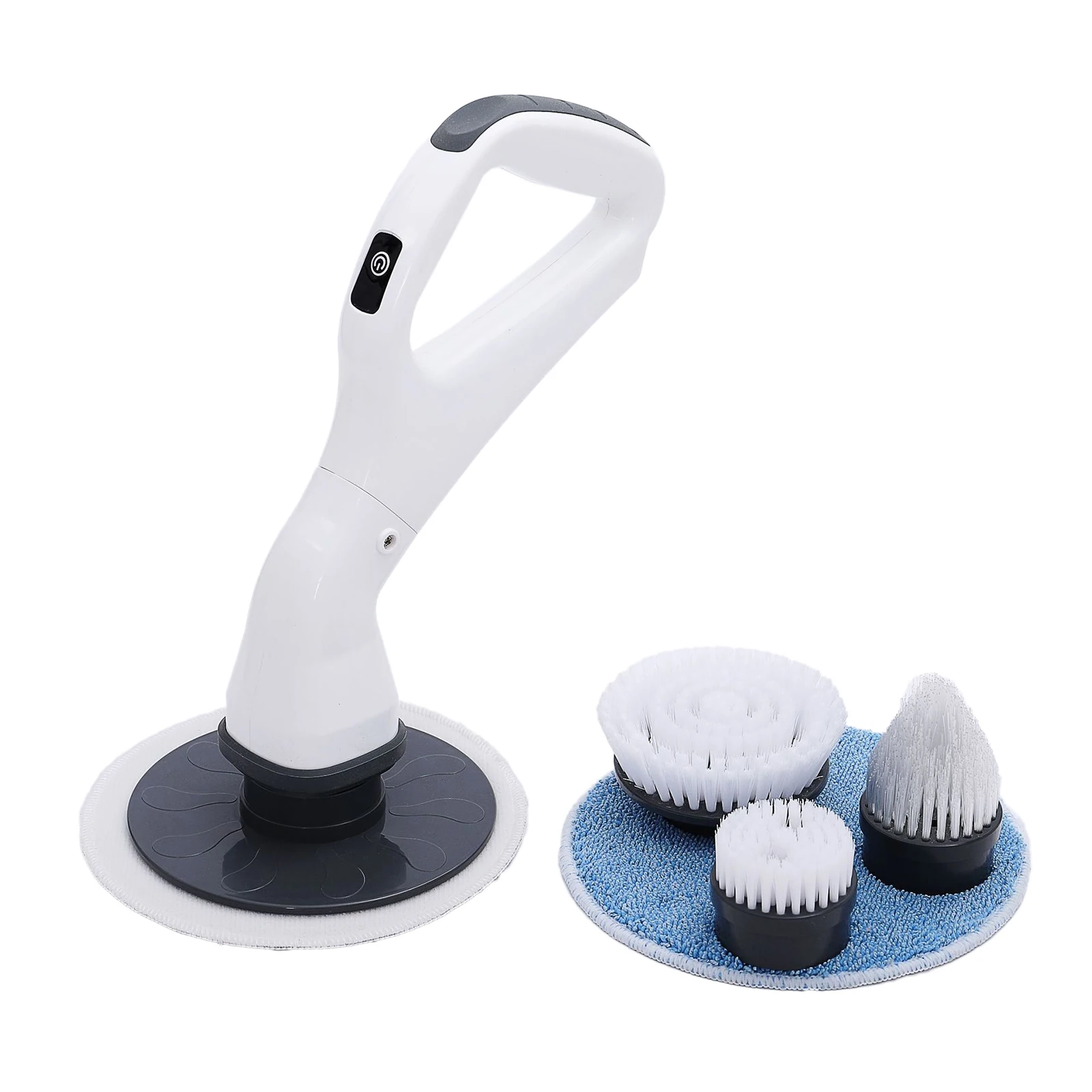 

Multifunctional Household Wireless Electric Cleaning Brush Electric Mop for Cleaning House Bathroom Kitchen Washing Car 4 Brush