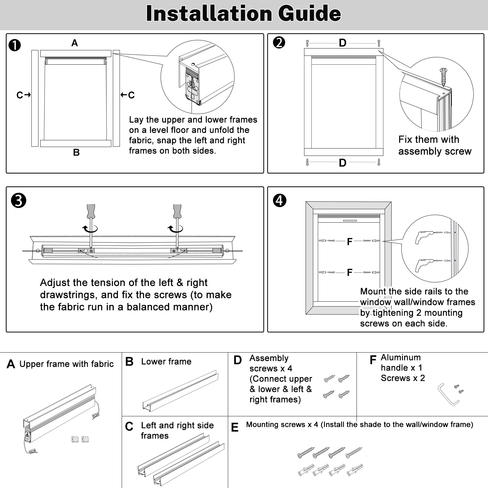 Беспроводные сотовые жалюзи Moonice с фильтрацией света плиссированные на крыше