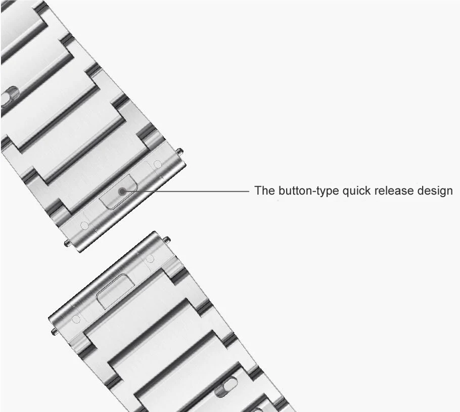 Huawei 100% Original Stainless Steel Strap for Huawei Watch GT3 Pro 46mm Watchband for GT2 GT2e GT 2 pro GT3 46mm Watch 3/ 3pro