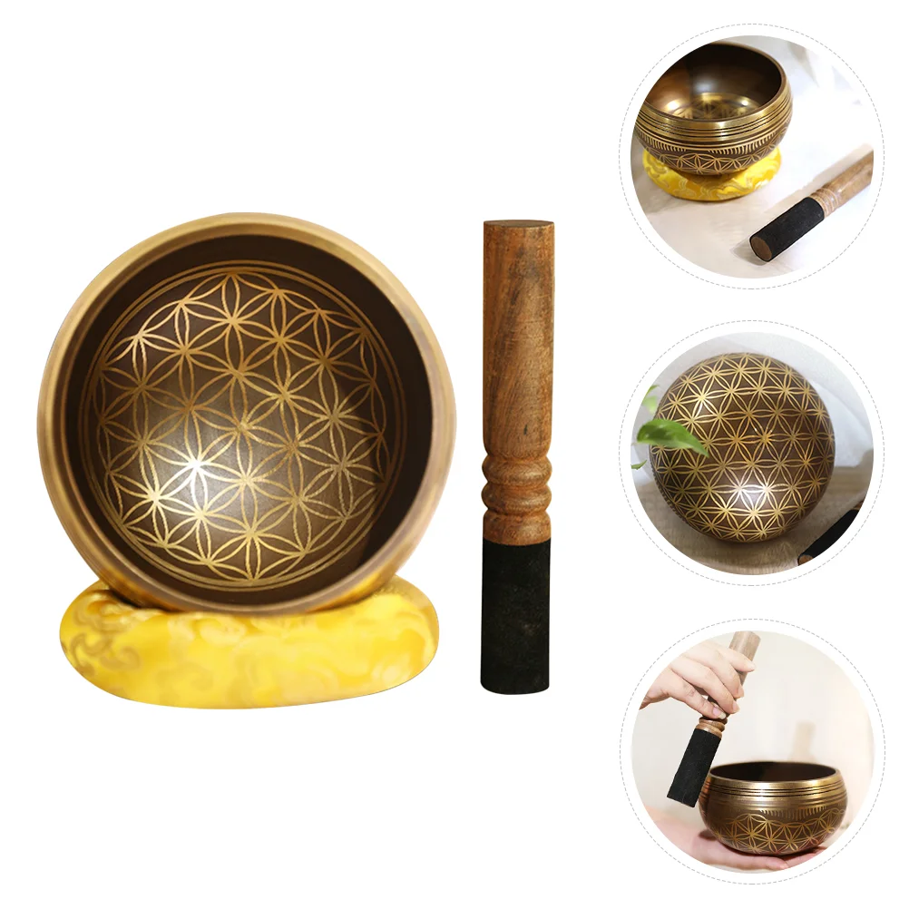 

1 Set Singing Bowl Meditation Sound Bowl Instrument Gift