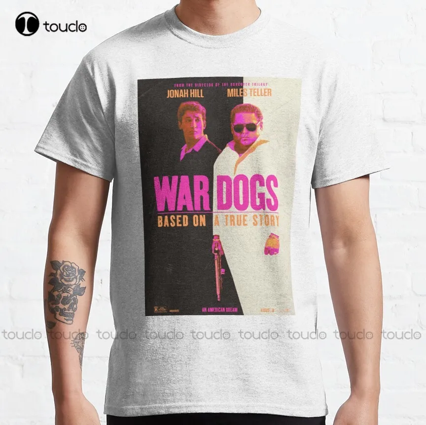 

War Dogs Miles Teller Classic T-Shirt Grey T Shirts For Men Fashion Design Casual Tee Shirts Tops Hipster Clothes Xs-5Xl Unisex