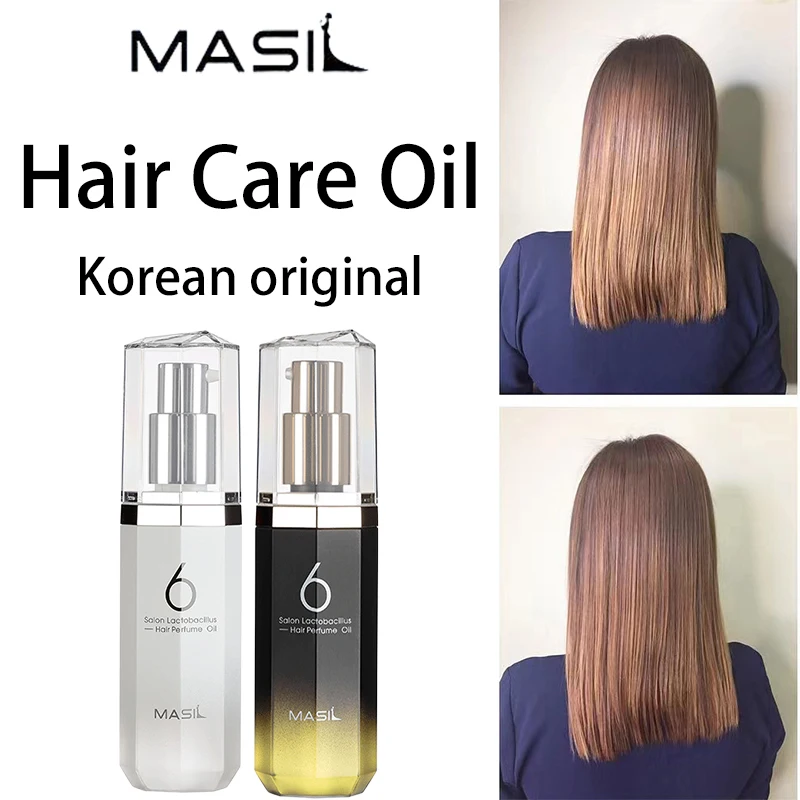 

Korea Masil Hair Conditioner Spray Repair Damaged Dry Hair Deep Nourish Elastic Smoothing Glossy Protein Treatment Hair Care Oil