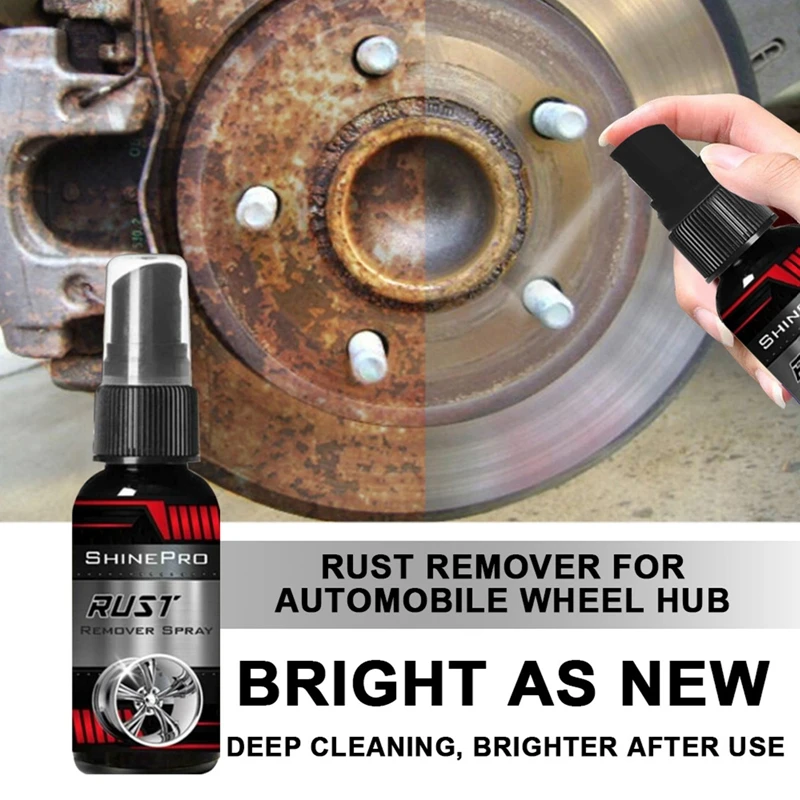 

30ml Rust Remover Multi-Purpose Rust Inhibitor Auto Window Rust Remover Derusting Spray Car Maintenance Cleaning Rust Converter
