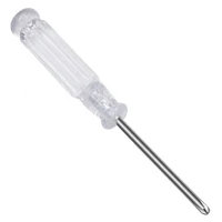 cross small screwdriver transparent handle mini 3 0 screwdrivers mobile phone toy home appliance disassembly hand tool