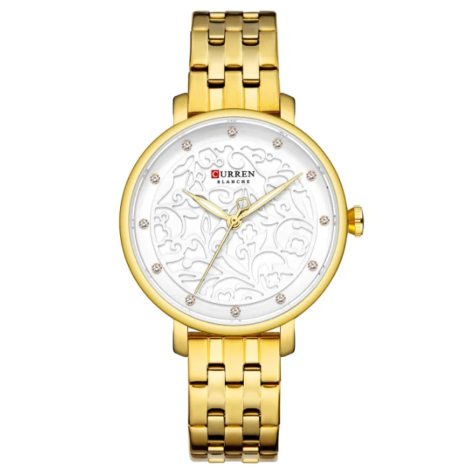 Водонепроницаемые кварцевые часы модные повседневные женские простые и