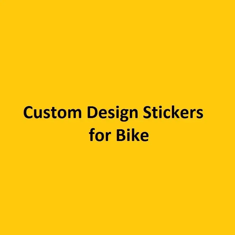 

New Custom Design Stickers for Bicycle Bike Wheels Rims