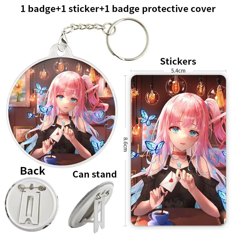 Брошь аниме персонаж Propro Production