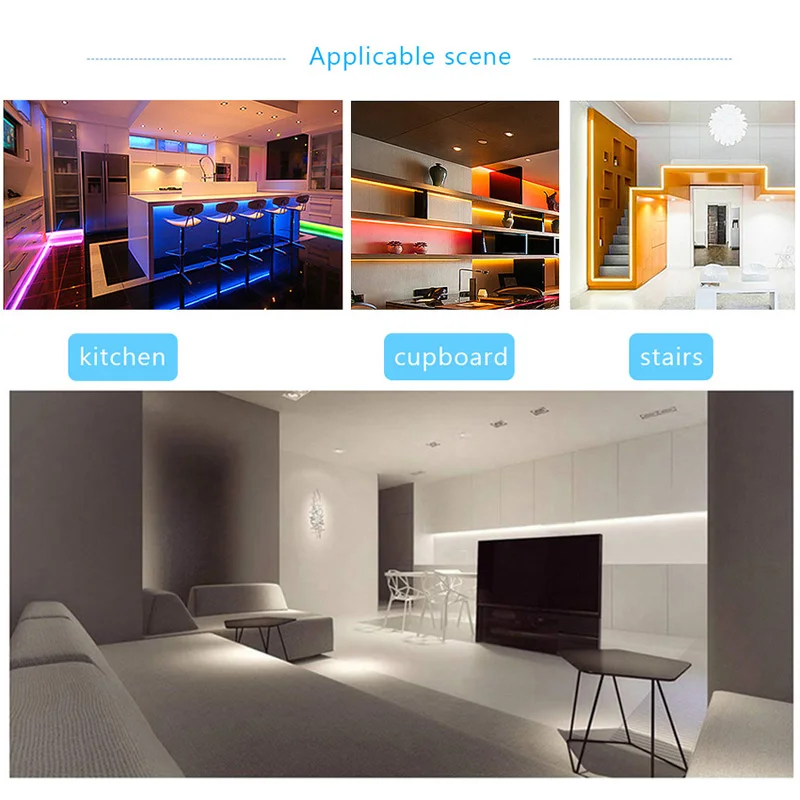 Светодиодная лента для спальни светильник М 5050 2835 Rgb оконных занавесок гирлянда