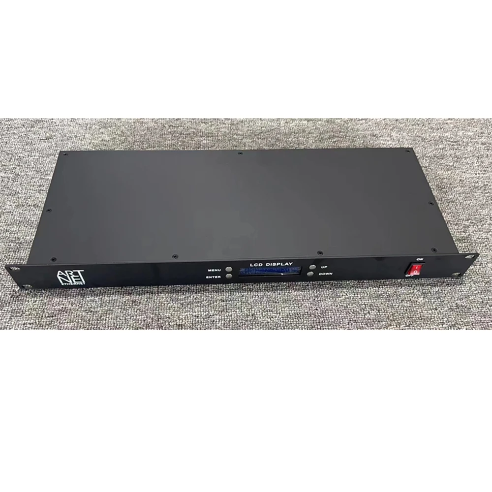 

Artnet Dmx Controller Converter 8 Port Output 8x512 4096 Channels For Stage DJ Lighting Controller, Console DMX Network Extender