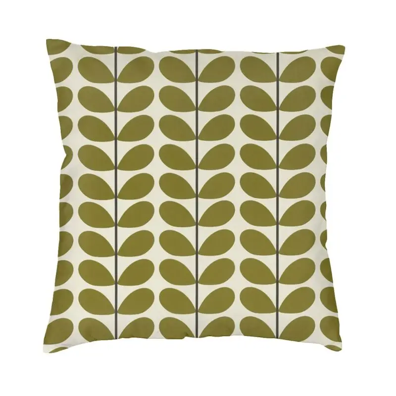 

Orla Kiely Multi Stem Cushion Cover 40x40cm Scandinavian Flowers Soft Velvet Luxury Pillow Case for Sofa Home Decor