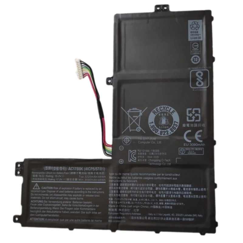 Аккумулятор для ноутбука Acer Aspire Swift 3 SF315-52 RozFaro черный 48 Втч