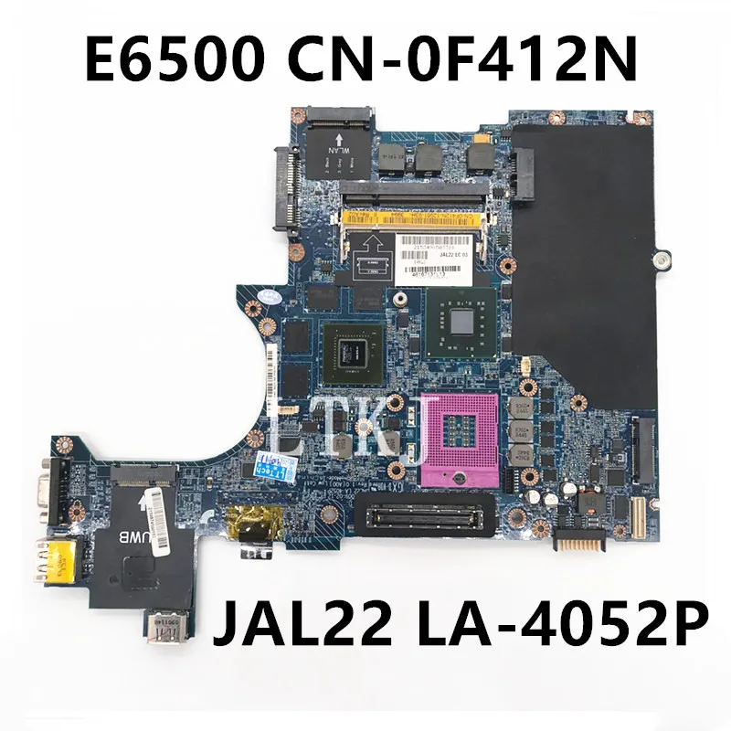 

CN-0F412N 0F412N F412N Высококачественная материнская плата для ноутбука DELL Latitude E6500 материнская плата JAL22 LA-4052P PM45 100% полностью протестирована ОК