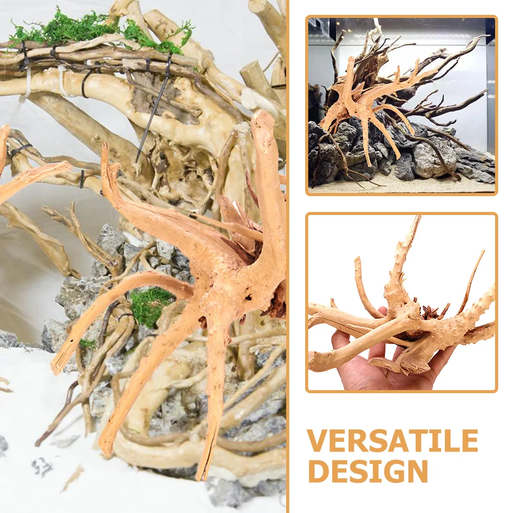2 шт. украшения аквариум затонувшее дерево животные рододентрон мертвое
