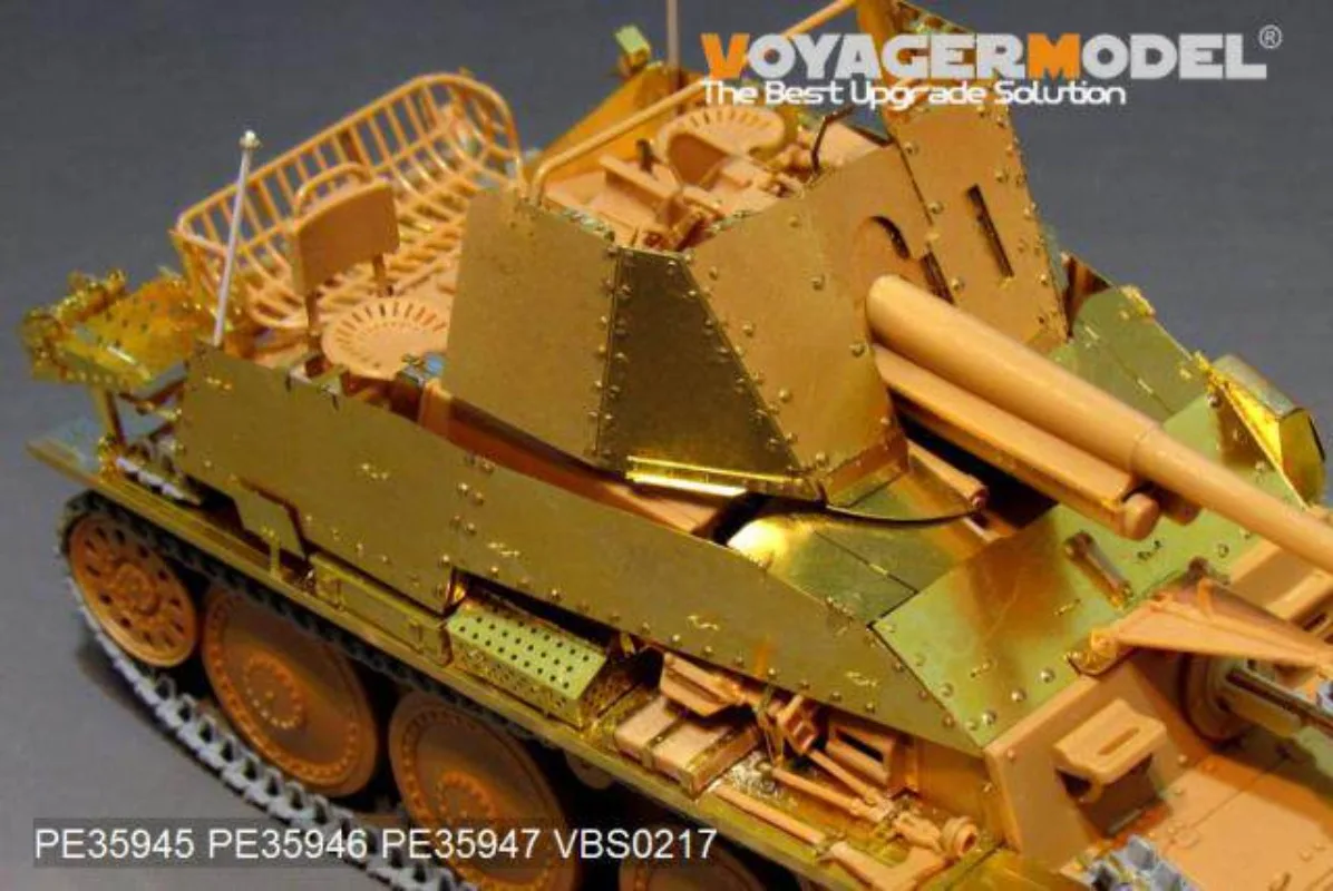 Фото Модель Voyager PE35947 1/35, немецкий Marder III Sd.Kfz.139 времен Второй мировой войны, набор для модернизации с фототравлением. №2