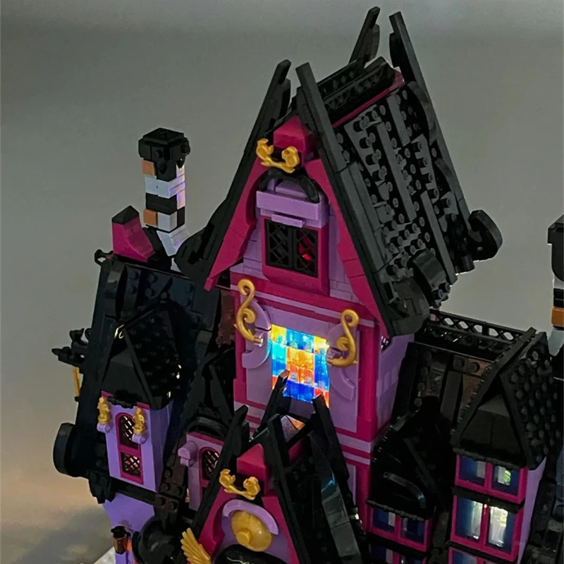 Строительные блоки серии Street View Сборная модель волшебного магазина игрушка