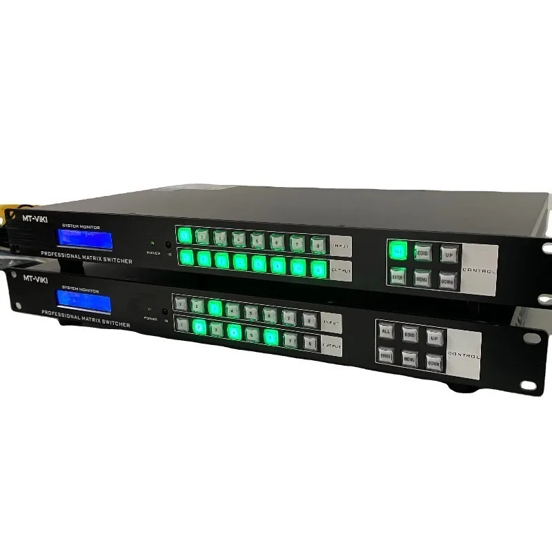 Фото Матричный видеопереключатель HDMI 4K 8x8, матрица HDMI ADI 8 входов/8 выходов, доступны модели 4x4, 8x8, 8x16, 16x16, 32x32, 36x36, 72x72 №3