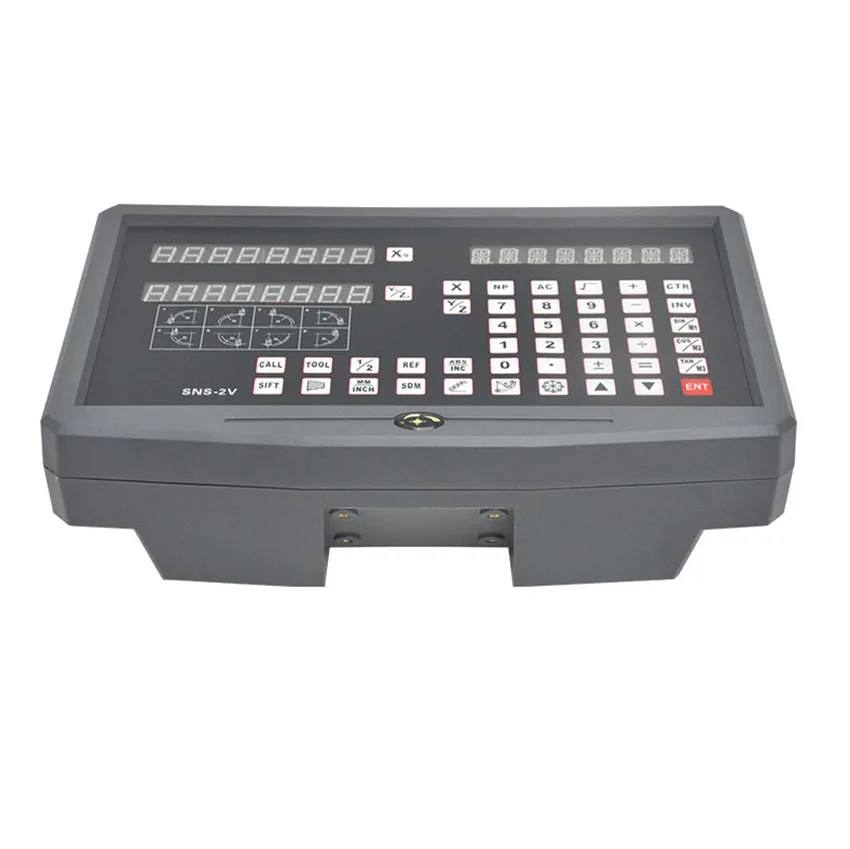 SNS-2V 2-осевой токарный фрезерный станок DRO с цифровым считыванием TTL AC110V/220V дисплей