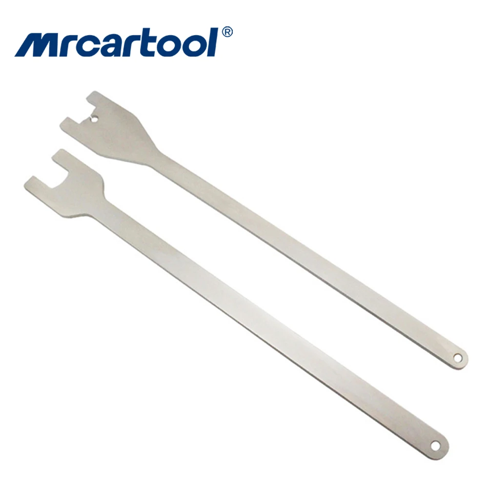 

MR CARTOOL 2Pcs Viscous Fan Wrench Tool Set For Land Rover Range Rover TD V6 V85.0 303-1142 of 303-1143 Car Repair Tool