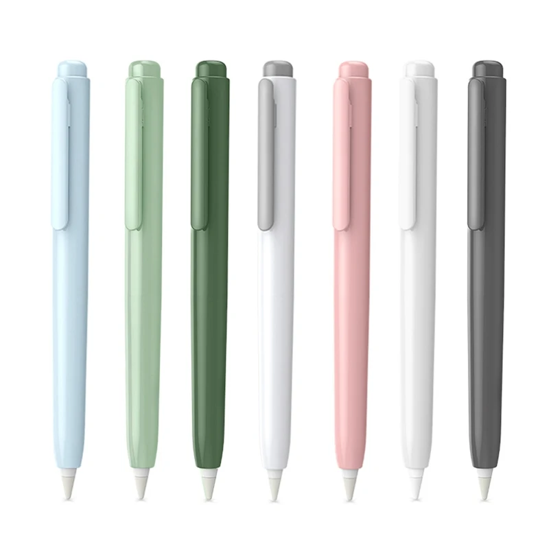 

Stylus Pen Sleeve Case Suitable For apple Pencil 1 Gen Pens Holder Protective Sleeve with Built in Clip Retractable Tip