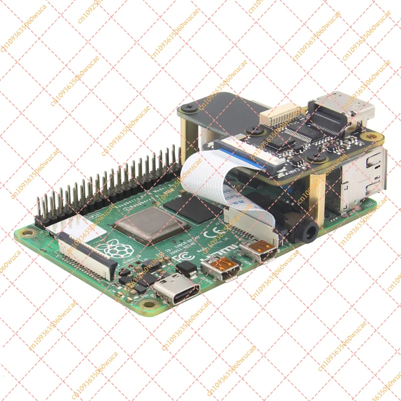 Фото Модуль X630 Raspberry Pi HDMI-CSI-2, HDMI-адаптер 1080p@25fps с функцией захвата аудио и видео №3