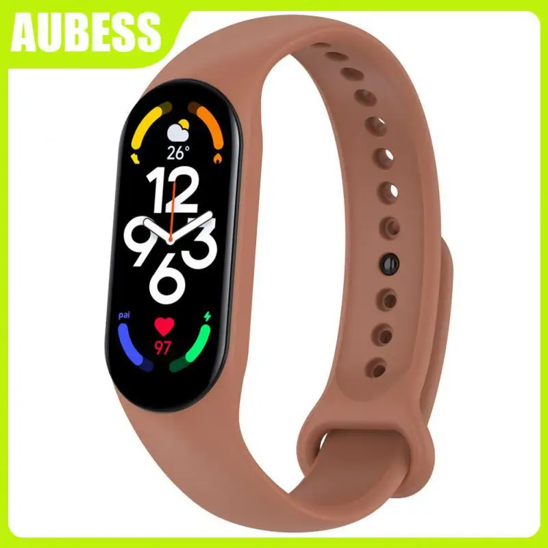 

Smartwatches Wristband Adjustable Watch Bracelet Silica Gel Soft Tpu Watch Wristband For Mi Band 7 For Mi Band 7