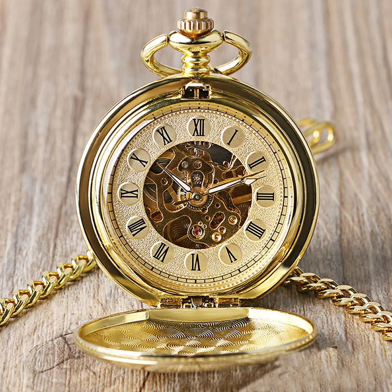 Retro Trendy Frosted Flip Pointer Men's And Women's Pocket Watches Are Suitable For Collection And Gift Giving