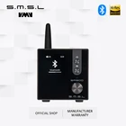 Усилитель мощности SMSL SA300 HiFi, цифровой усилитель звука, Bluetooth 5,0, 32 бит384 кГц, сабвуфер с пультом дистанционного управления, синий, красный и черный