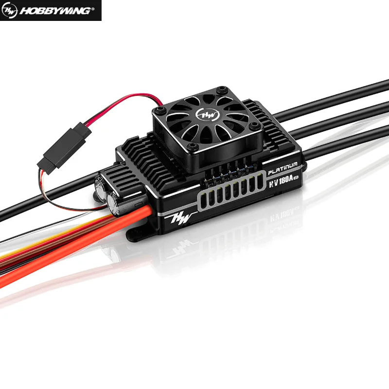 Hobbywing Platinum HV 180A V5 ESC 550 580 600 700 Класс Главный ротор электрического вертолета Длина