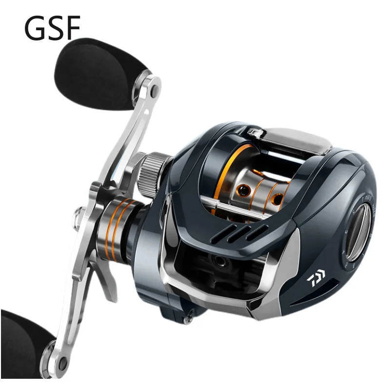 

Рыболовная катушка для соленой воды 7,2: 1, 18 + 1 шарикоподшипник, 1-9 передач, Регулируемая Тормозная система, дальнее литье