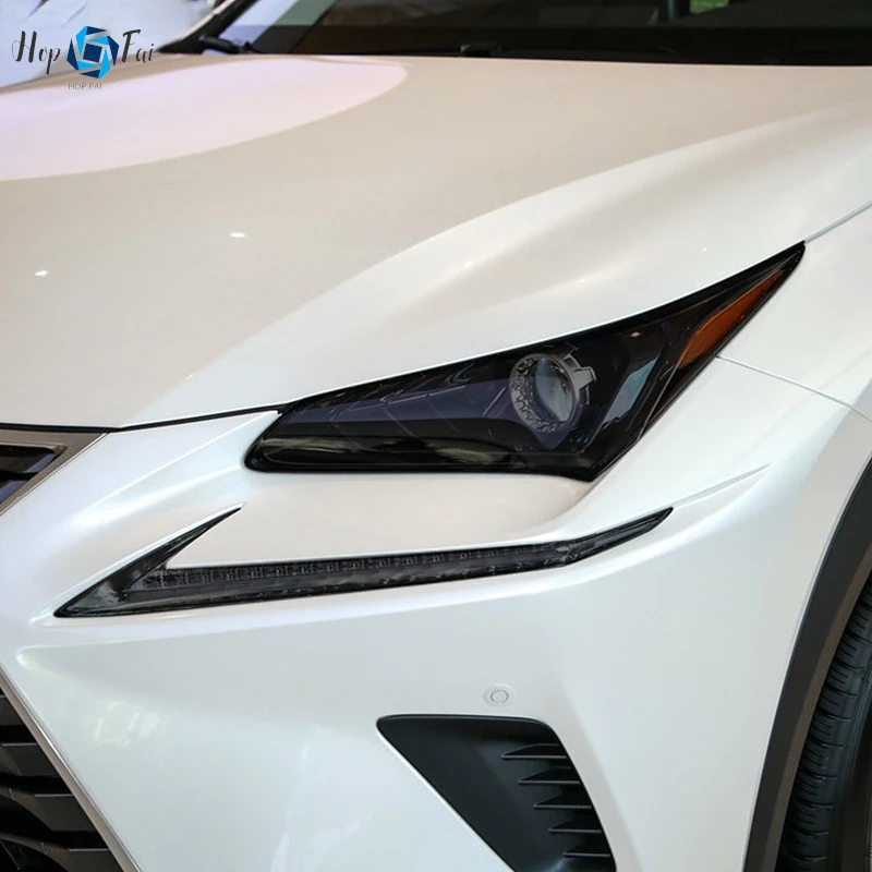 

Автомобильная передняя фара speedсветильник Прозрачная черная наклейка из ТПУ для Lexus NX NX300h NX200t Facelift 2019-на аксессуарах