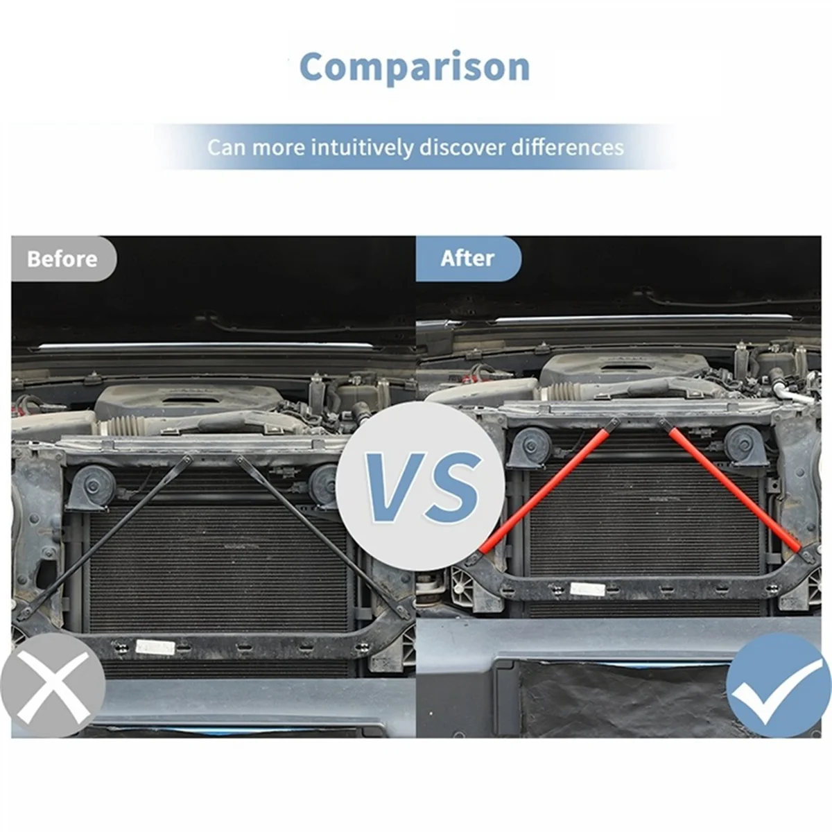 Для Jeep Wrangler JK 2017-2017 JL Gladiator JT 2018-2023 защитный стержень для резервуара воды защитная