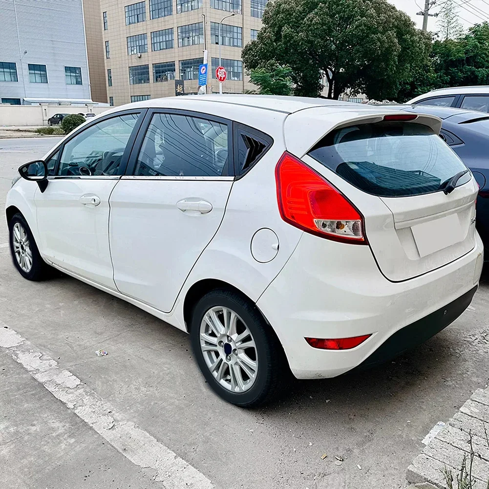 1 пара автомобильных задніх дверей стеклянная жалюзи накладка для Ford Fiesta MK7 MK7.5