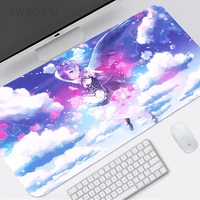 rem re zero mouse pad gaming xl custom new mousepad xxl mouse mat keyboard pad carpet office natural rubber pc desktop mouse pad