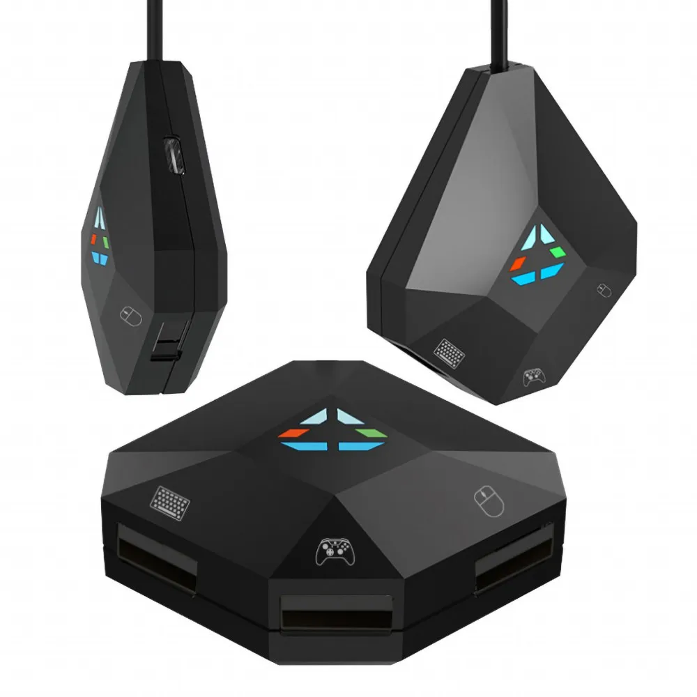 For PS4/PS3 Game Controller Gaming Keyboard Mouse Adapter Converter for Xbox One/360 Mobile |