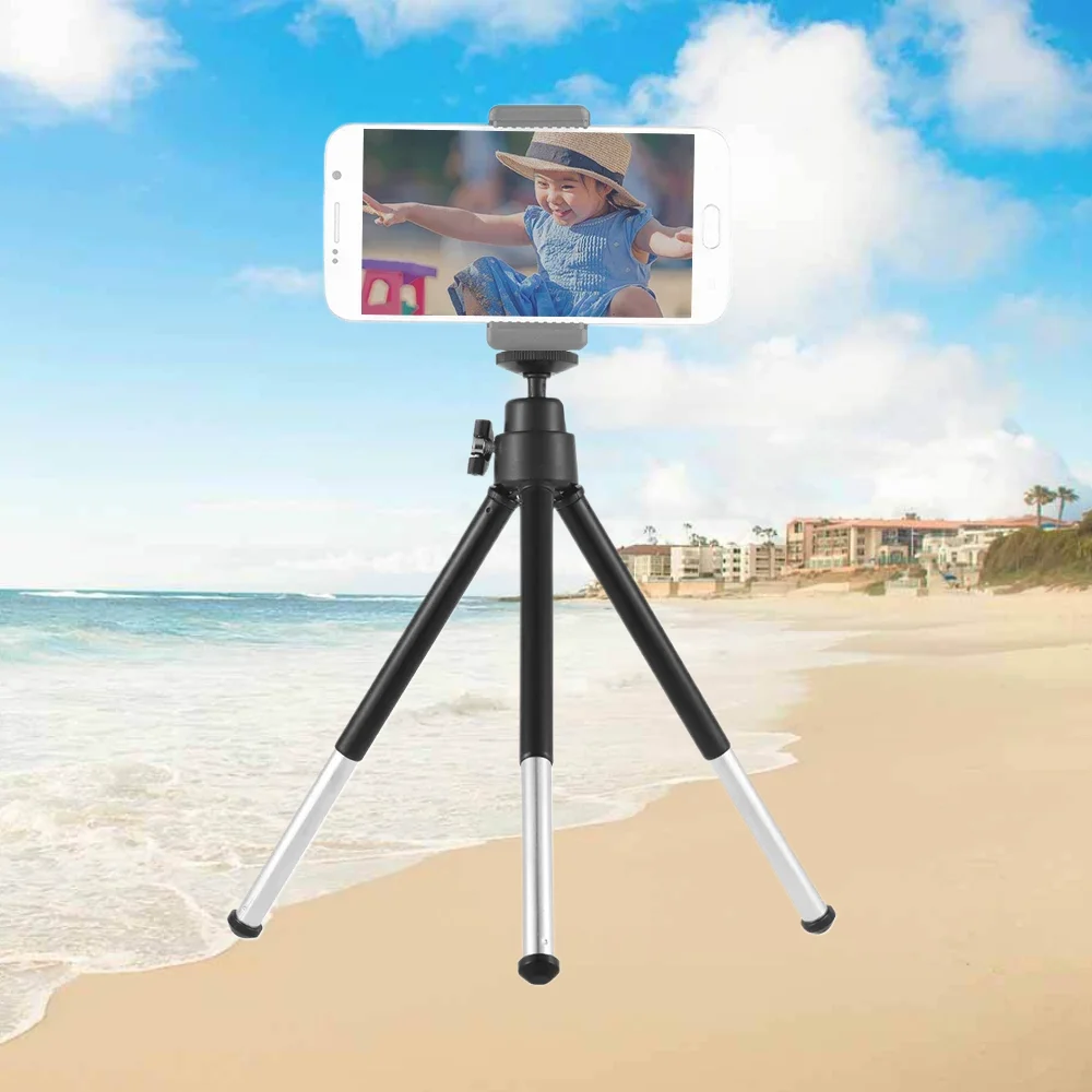 Мини-настольный штатив 2-секционный выдвижной держатель для телефона ILDC Max.