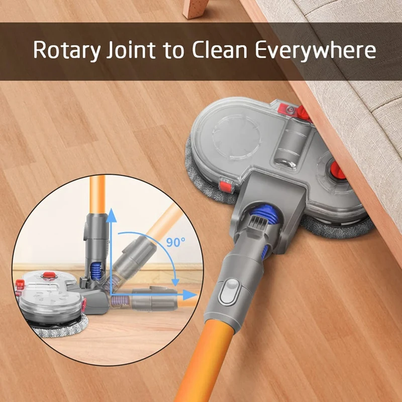 Электрическая Швабра для Dyson V6 Animal/пушистая/Total Clean DC58/DC59/DC61/DC62/DC74 со съемным