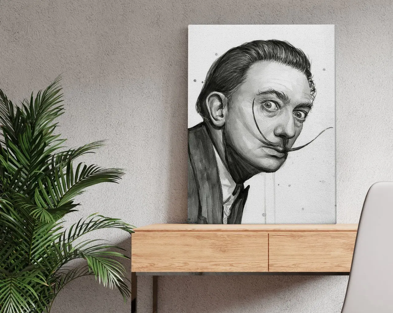 

Холщовый стол BK Home, Сальвадор Дали, 50x70 см-1