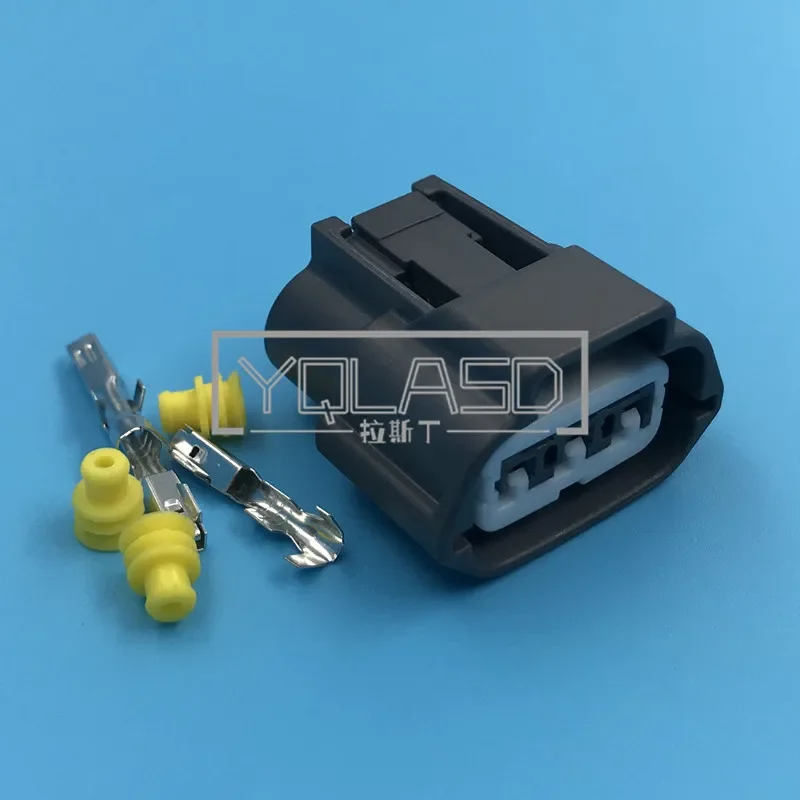 

1 комплект, 3-контактный водонепроницаемый автомобильный датчик, автомобильный разъем, вилка катушки зажигания, переменный ток в сборе для Nissan BYD F0 6189-0779