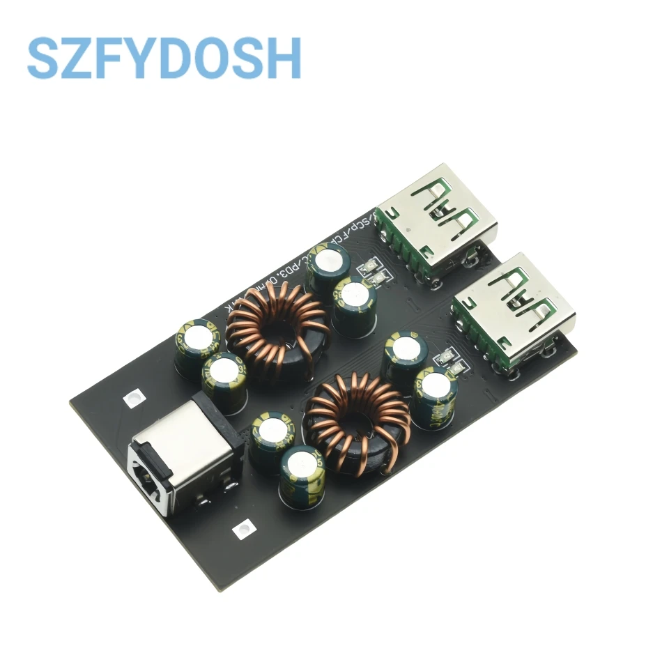 QC4.0 QC3.0 1 2 4-полосный адаптер быстрой зарядки мобильного телефона USB Type-C 6-35 В