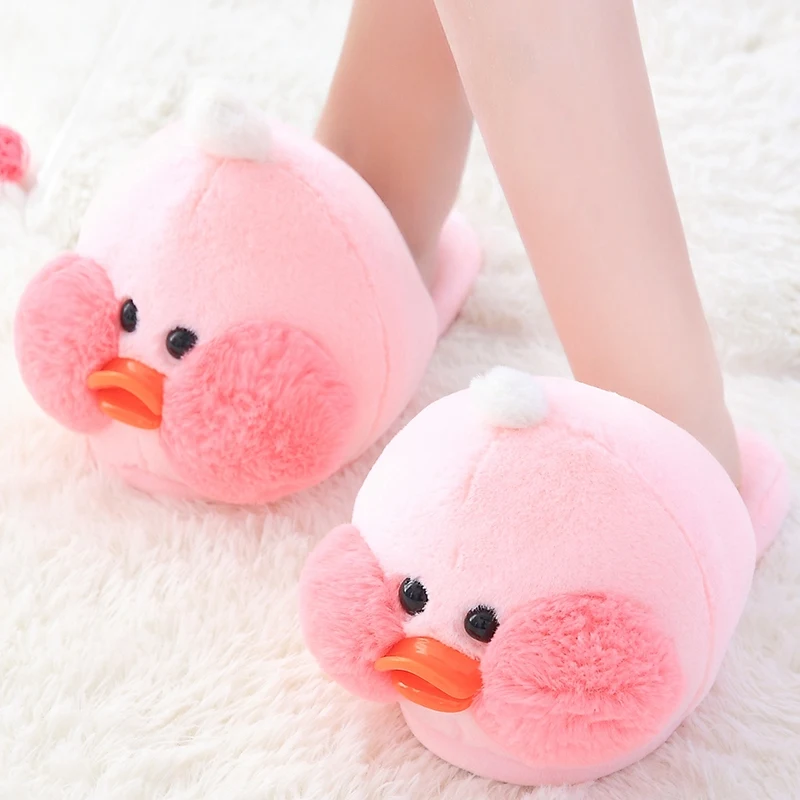 

Lalafanfan Duck Doll Shape Indoor Slipper