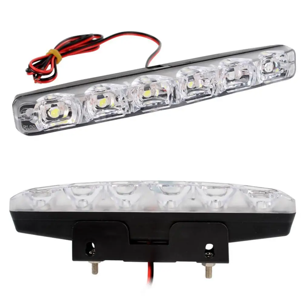 

2Pcs Car Waterproof Styling DRL Day Time Running Turn Signal Light Lamp Bar